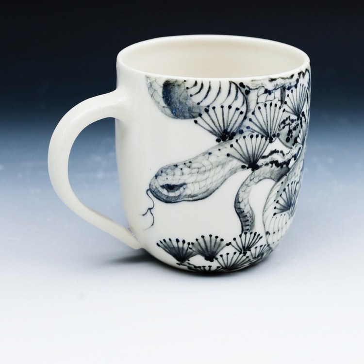Tea set, porcelain