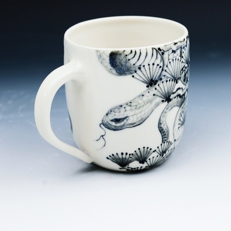 Tea set, porcelain