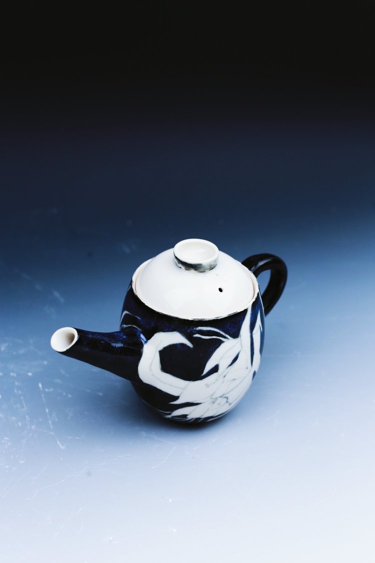 Tea set, porcelain