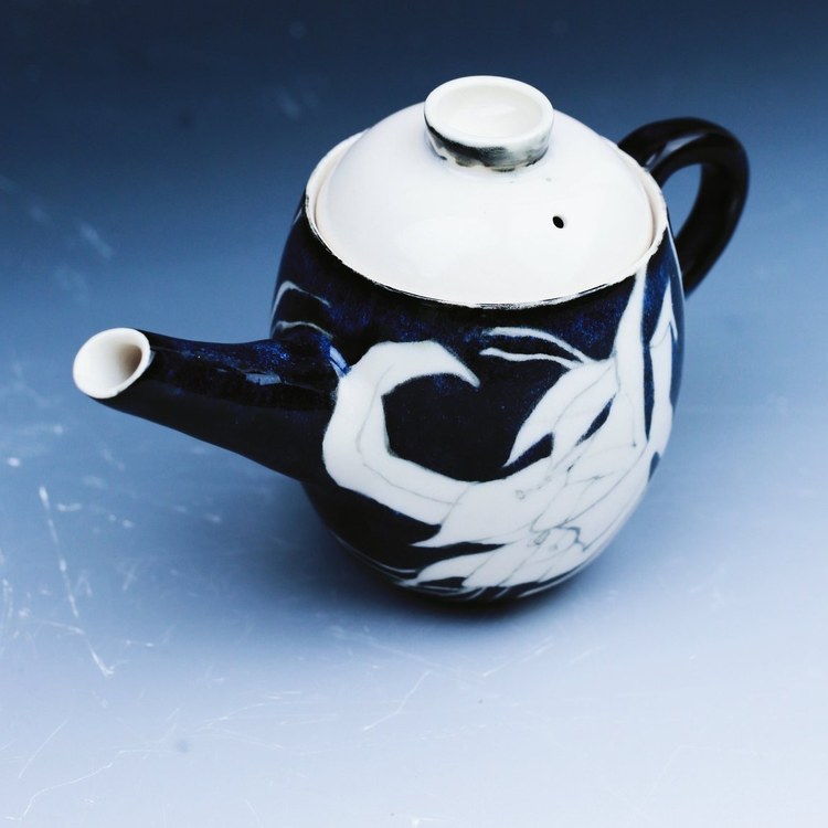 Tea set, porcelain