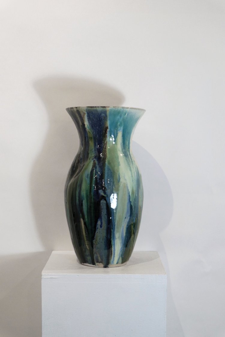 Sculpture, stoneware and porcelain