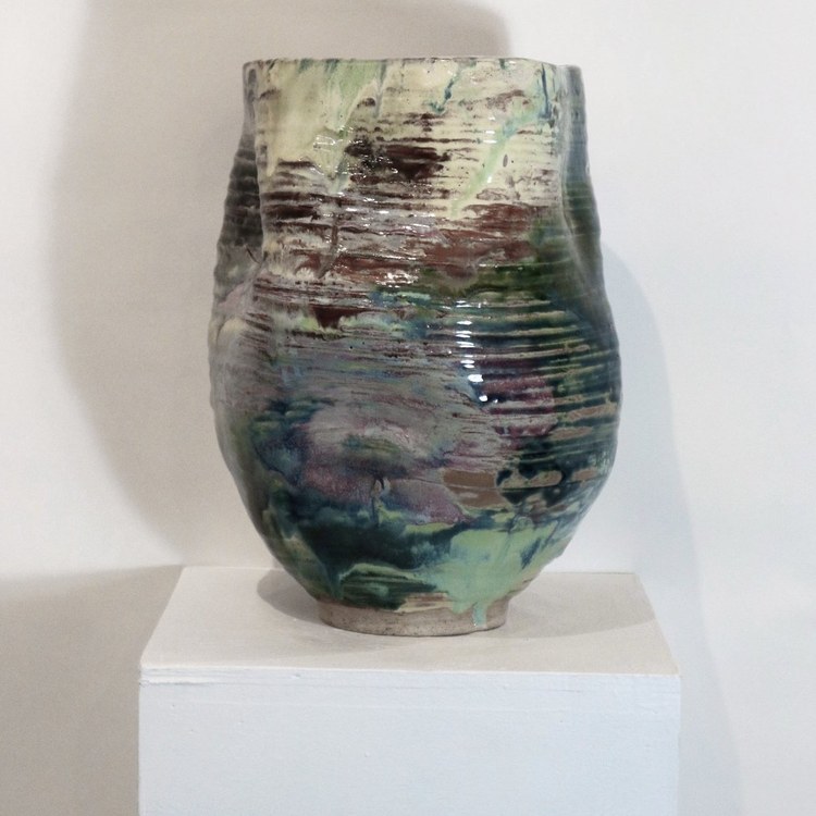 Sculpture, stoneware and porcelain
