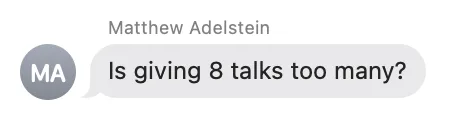 in the case of Bentham, 8