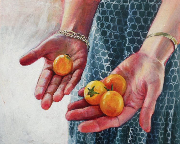 Untitled (Kate showed us tomatoes)