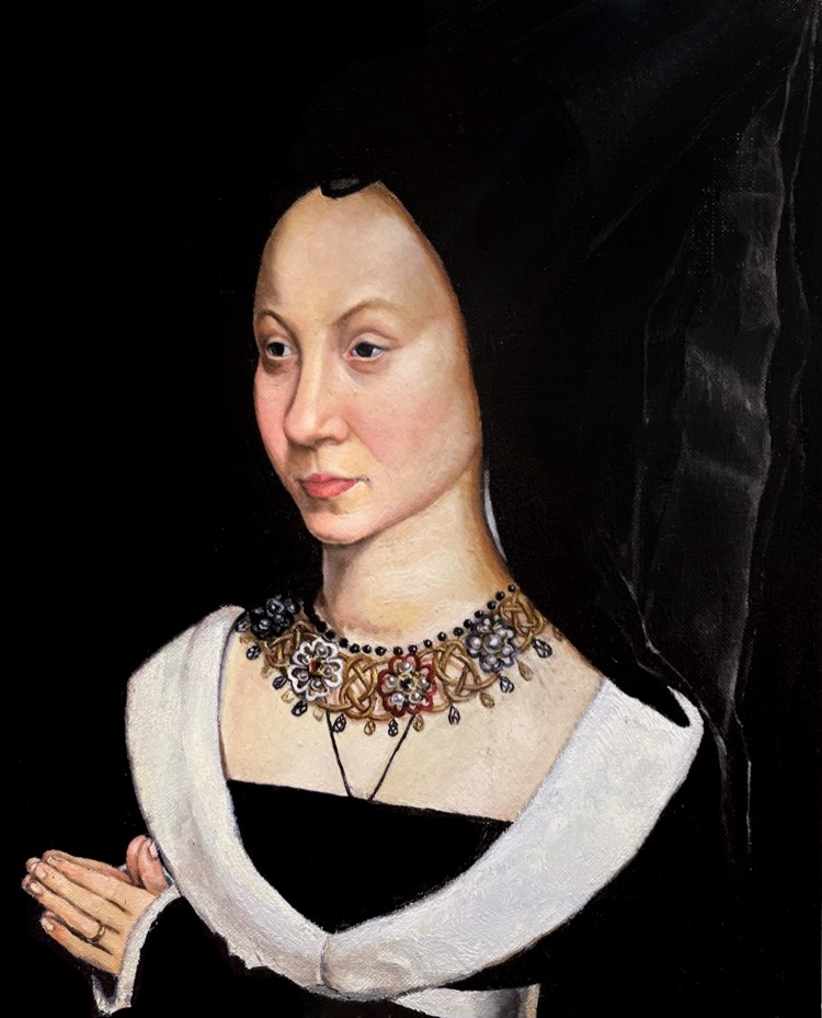Study of Portrait of Maria Portinari